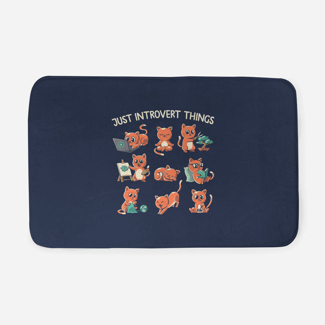 Just Introvert Things-None-Memory Foam-Bath Mat-koalastudio