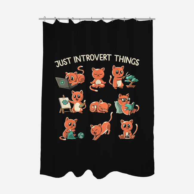 Just Introvert Things-None-Polyester-Shower Curtain-koalastudio