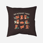 Just Introvert Things-None-Removable Cover-Throw Pillow-koalastudio