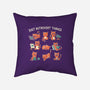 Just Introvert Things-None-Removable Cover-Throw Pillow-koalastudio