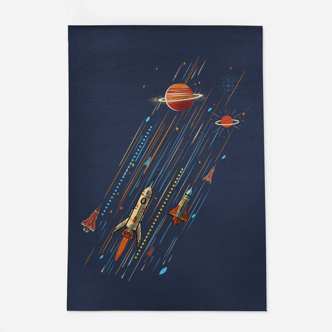 Space Travel Is Cool-None-Outdoor-Rug-kharmazero