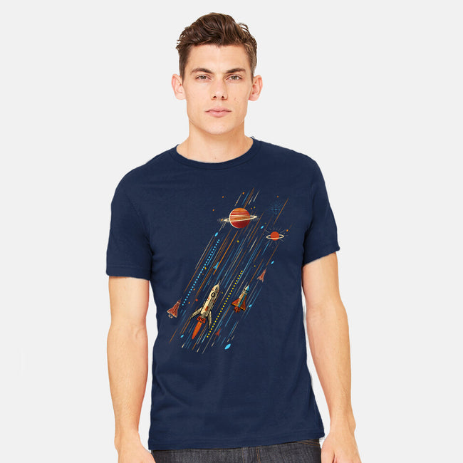 Space Travel Is Cool-Mens-Heavyweight-Tee-kharmazero