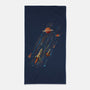 Space Travel Is Cool-None-Beach-Towel-kharmazero