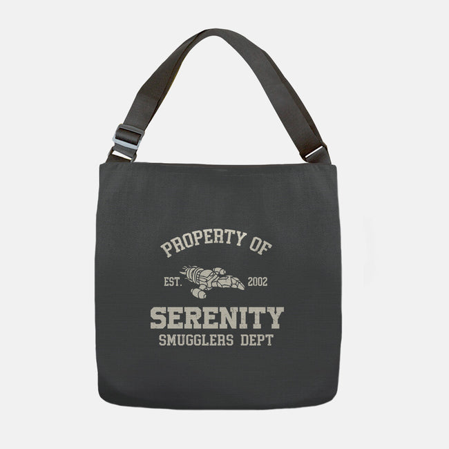 Property Of Serenity-None-Adjustable Tote-Bag-Melonseta