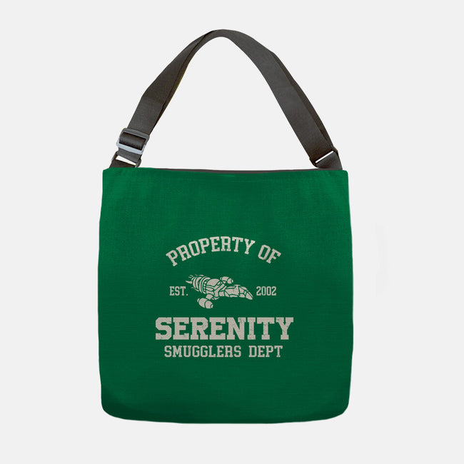 Property Of Serenity-None-Adjustable Tote-Bag-Melonseta