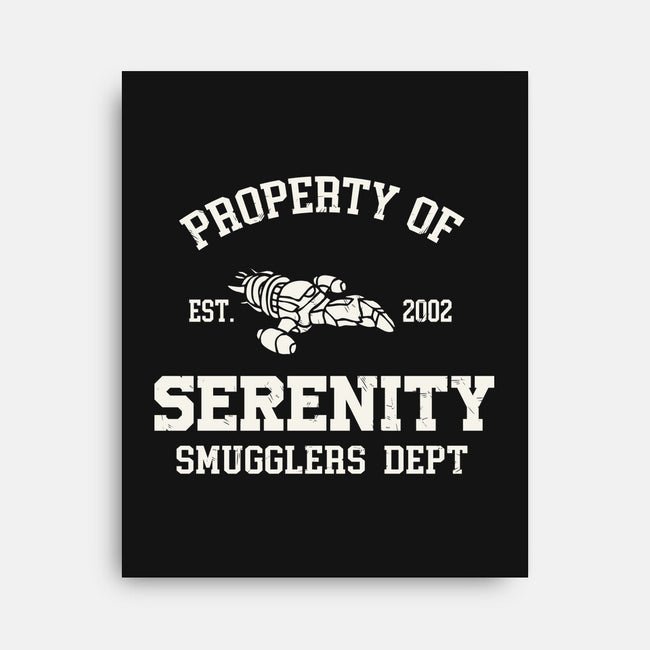 Property Of Serenity-None-Stretched-Canvas-Melonseta