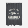 Property Of Serenity-None-Polyester-Shower Curtain-Melonseta