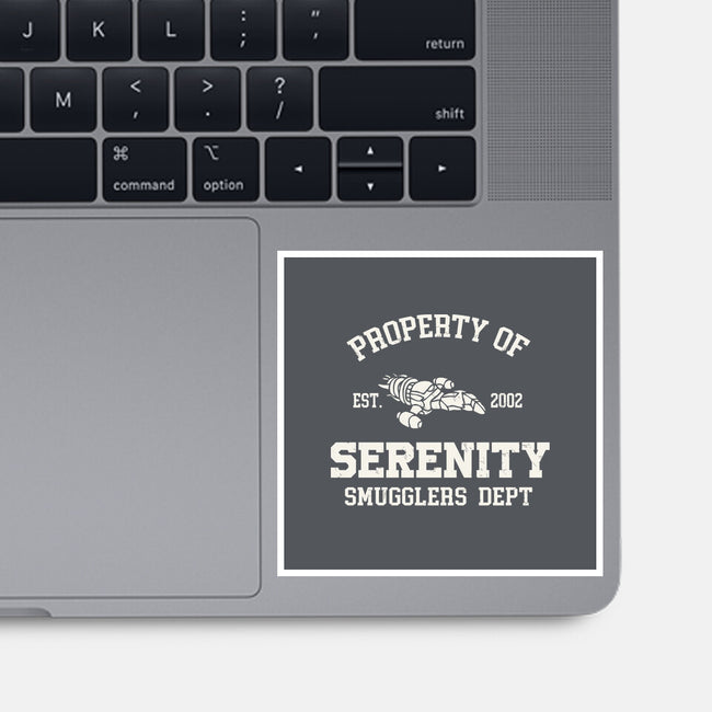 Property Of Serenity-None-Glossy-Sticker-Melonseta