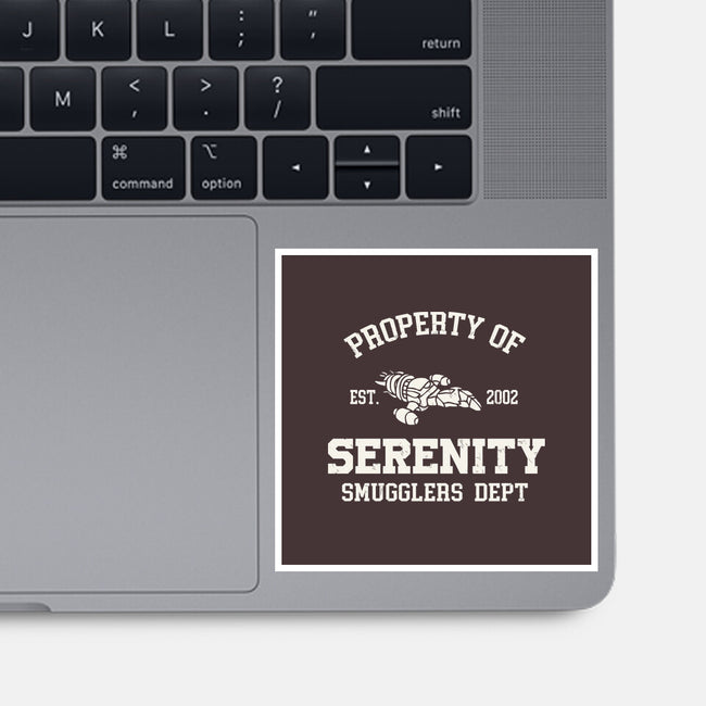 Property Of Serenity-None-Glossy-Sticker-Melonseta