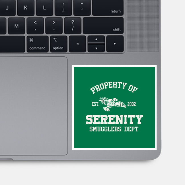 Property Of Serenity-None-Glossy-Sticker-Melonseta