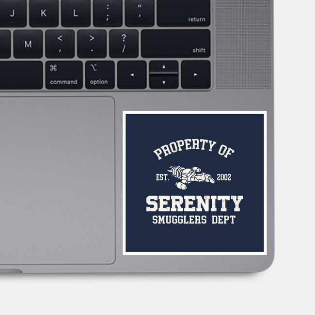 Property Of Serenity-None-Glossy-Sticker-Melonseta