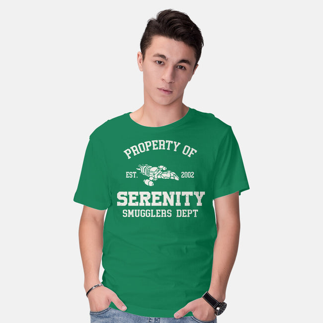 Property Of Serenity-Mens-Basic-Tee-Melonseta