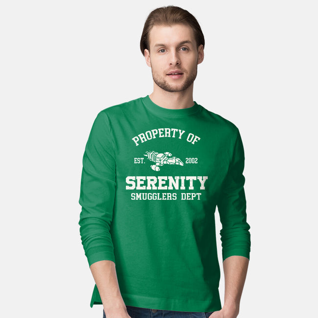 Property Of Serenity-Mens-Long Sleeved-Tee-Melonseta