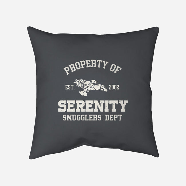 Property Of Serenity-None-Removable Cover-Throw Pillow-Melonseta