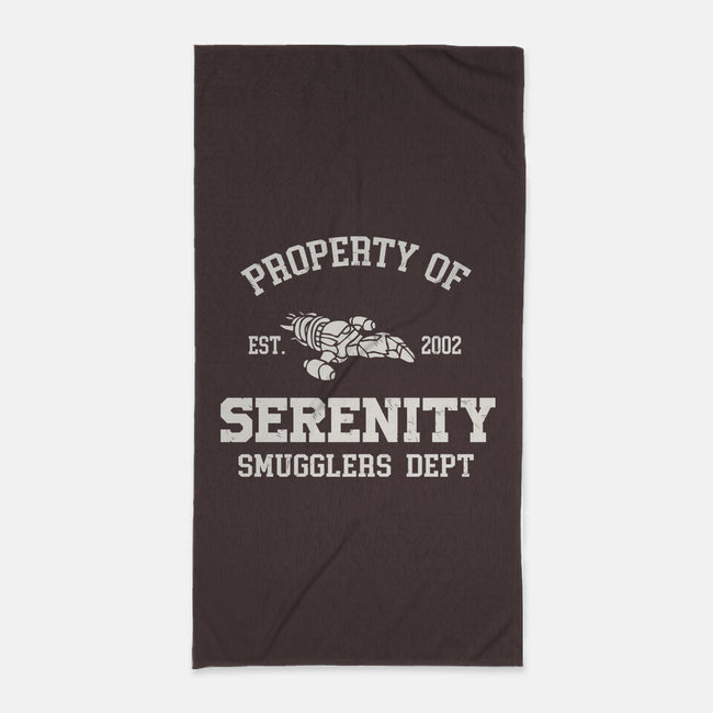 Property Of Serenity-None-Beach-Towel-Melonseta