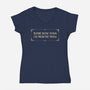 From The 1900s-Womens-V-Neck-Tee-kg07