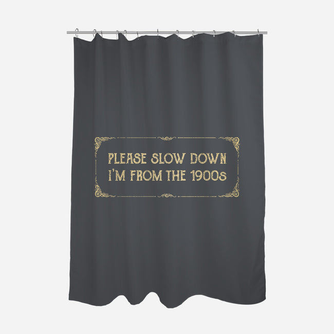 From The 1900s-None-Polyester-Shower Curtain-kg07