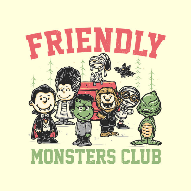 Friendly Monsters Club-None-Fleece-Blanket-momma_gorilla