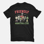 Friendly Monsters Club-Unisex-Basic-Tee-momma_gorilla