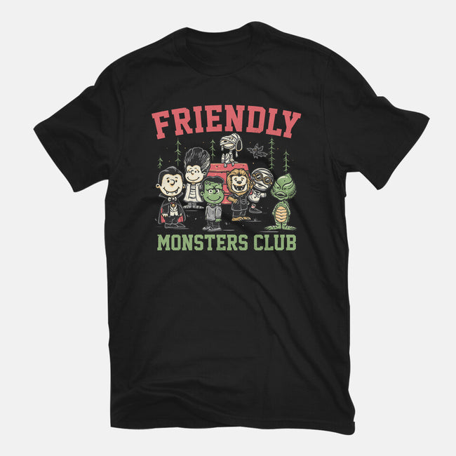 Friendly Monsters Club-Youth-Basic-Tee-momma_gorilla