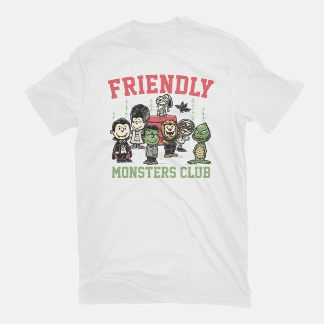 Friendly Monsters Club-Youth-Basic-Tee-momma_gorilla