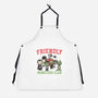 Friendly Monsters Club-Unisex-Kitchen-Apron-momma_gorilla