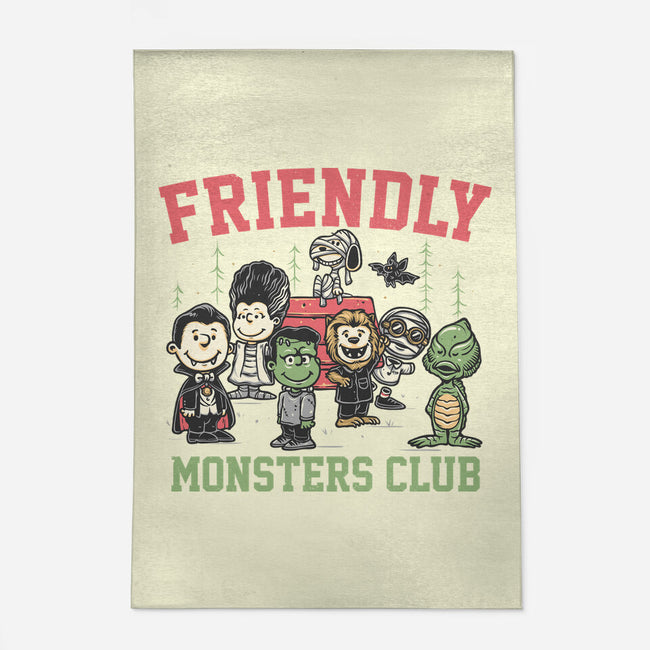 Friendly Monsters Club-None-Indoor-Rug-momma_gorilla