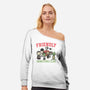 Friendly Monsters Club-Womens-Off Shoulder-Sweatshirt-momma_gorilla