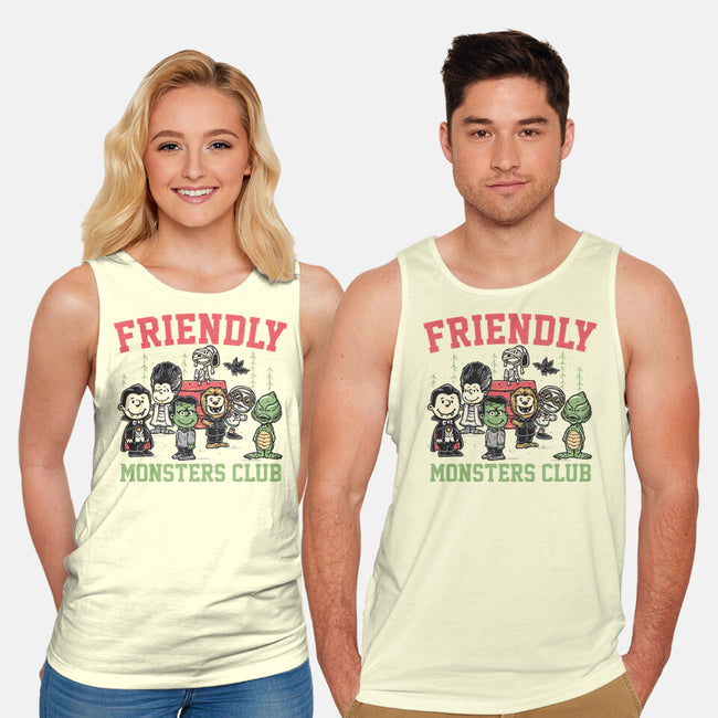 Friendly Monsters Club-Unisex-Basic-Tank-momma_gorilla