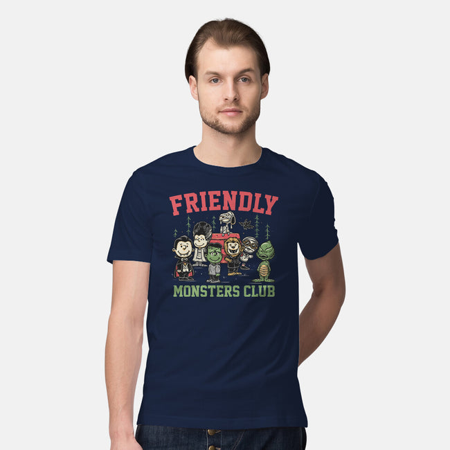 Friendly Monsters Club-Mens-Premium-Tee-momma_gorilla