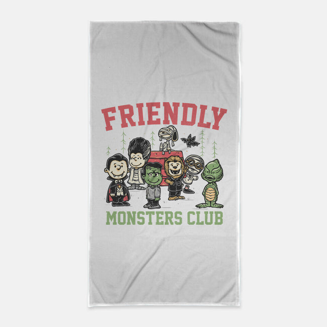 Friendly Monsters Club-None-Beach-Towel-momma_gorilla