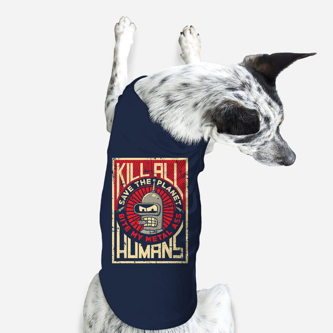 Bite My Metal-Dog-Basic-Pet Tank-Xentee