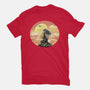 Wanderer Above The Sea Of Sand-Youth-Basic-Tee-zascanauta