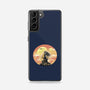 Wanderer Above The Sea Of Sand-Samsung-Snap-Phone Case-zascanauta