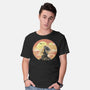 Wanderer Above The Sea Of Sand-Mens-Basic-Tee-zascanauta