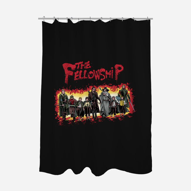 The Fellowship-None-Polyester-Shower Curtain-zascanauta