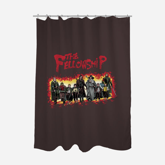 The Fellowship-None-Polyester-Shower Curtain-zascanauta