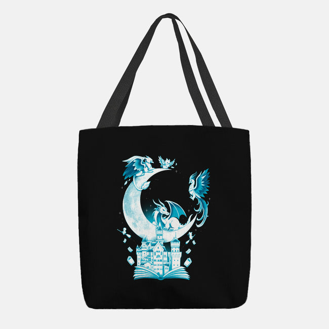 Magic Landscape Moon-None-Basic Tote-Bag-Vallina84