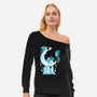 Magic Landscape Moon-Womens-Off Shoulder-Sweatshirt-Vallina84