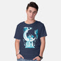 Magic Landscape Moon-Mens-Basic-Tee-Vallina84