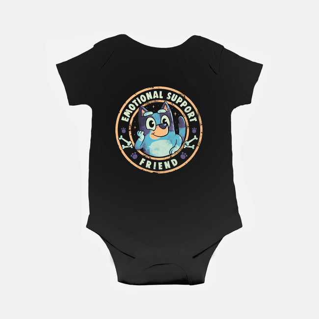 Emotional Support Friend-Baby-Basic-Onesie-Arigatees