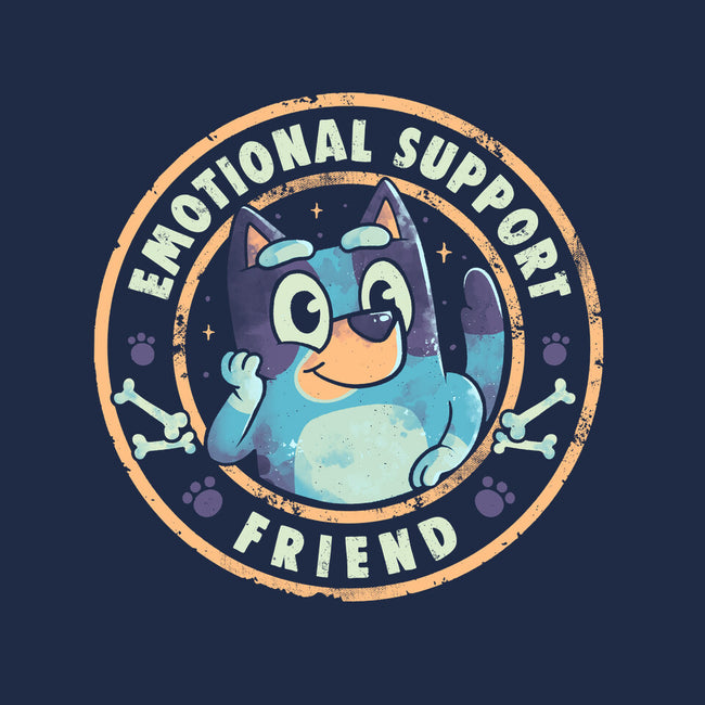 Emotional Support Friend-Cat-Bandana-Pet Collar-Arigatees