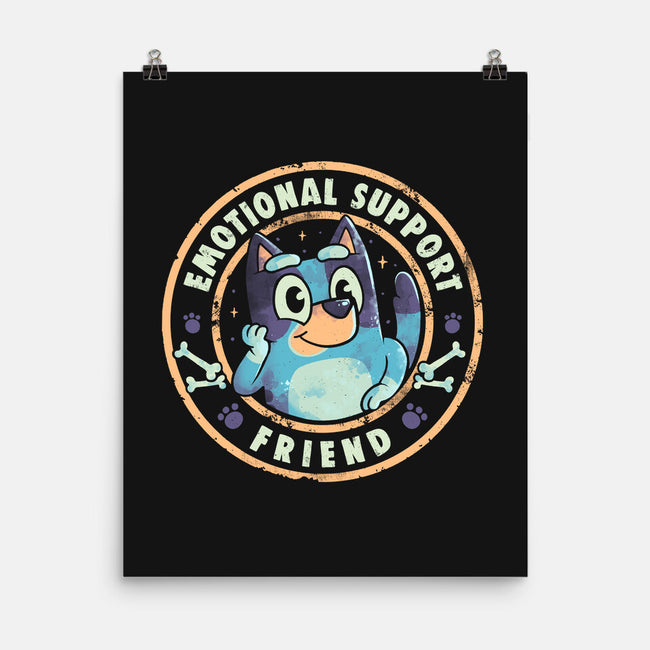 Emotional Support Friend-None-Matte-Poster-Arigatees