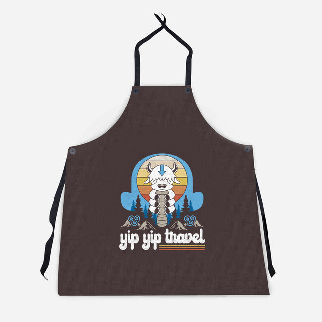 Yip Yip Travel-Unisex-Kitchen-Apron-Logozaste