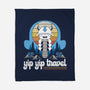 Yip Yip Travel-None-Fleece-Blanket-Logozaste