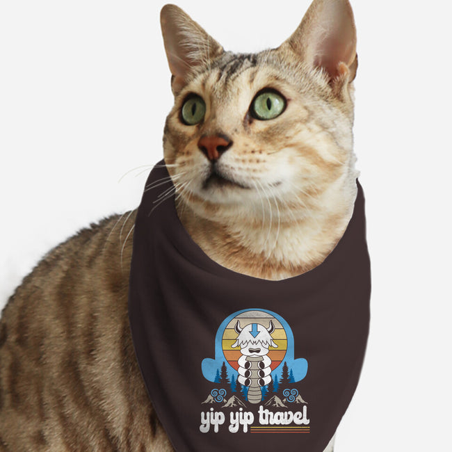 Yip Yip Travel-Cat-Bandana-Pet Collar-Logozaste