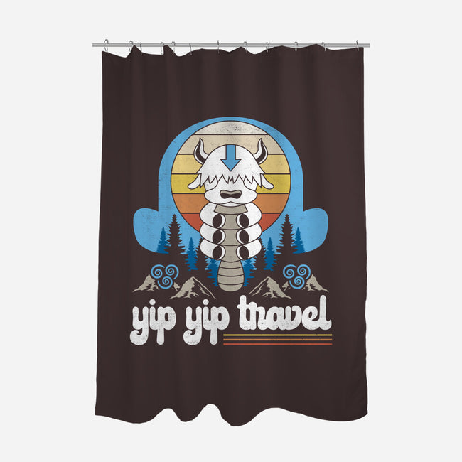 Yip Yip Travel-None-Polyester-Shower Curtain-Logozaste