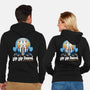 Yip Yip Travel-Unisex-Zip-Up-Sweatshirt-Logozaste