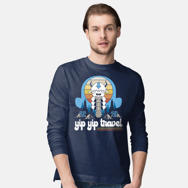 Yip Yip Travel-Mens-Long Sleeved-Tee-Logozaste