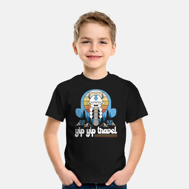 Yip Yip Travel-Youth-Basic-Tee-Logozaste